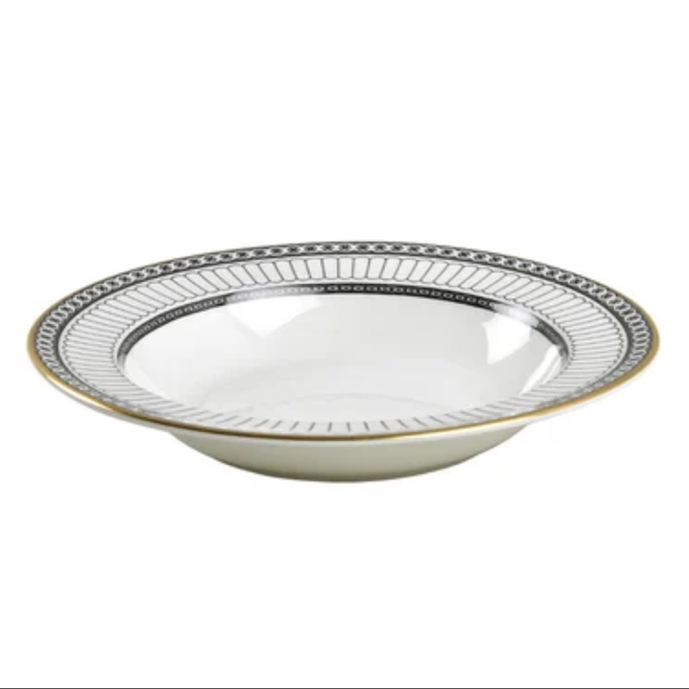 Wedgwood Colonnade Black Rimmed Sup Bowl